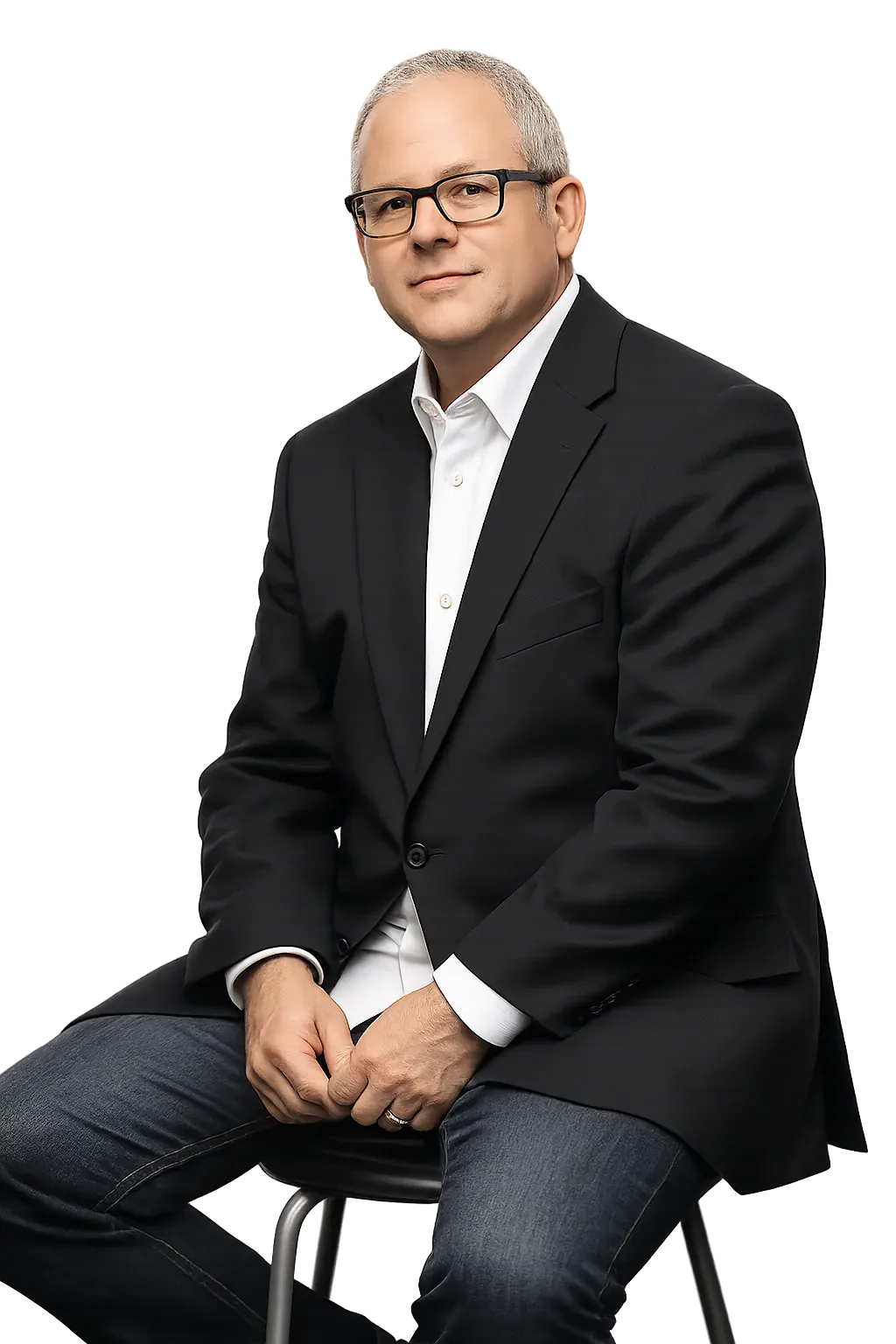 Scott Smokin' Silz, founder of Hot Mix Entertainment, in a professional portrait